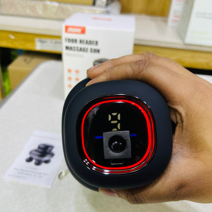 MDHL Four-Headed Deep Tissue Percussion Therapy Body Massager