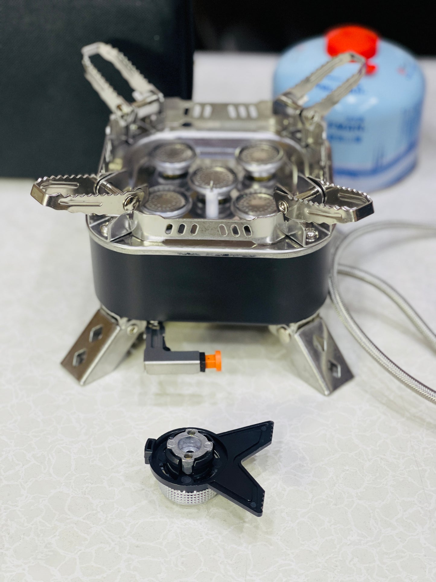 High-Performance 15800W Stainless Steel Outdoor Camping Stove