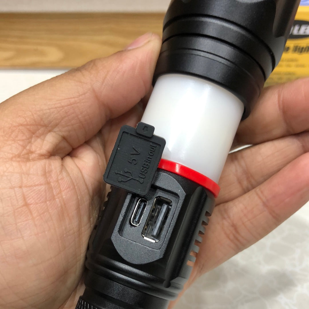 P50 Multi-functional Safety Hammer Flashlight 1KM Range