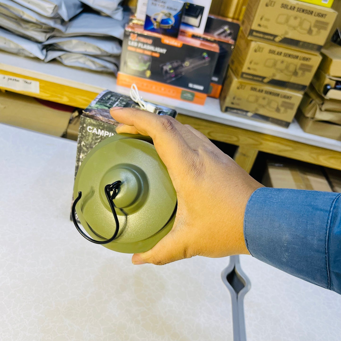 Vintage Pendant Rechargeable Camping Lantern K20