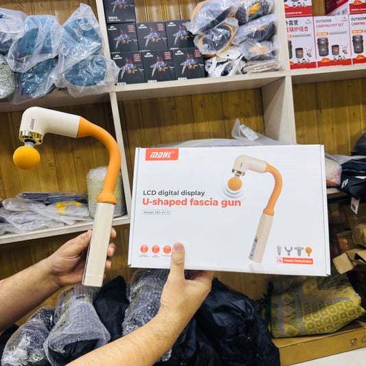 MDHL U-Shaped Back Massager Gun