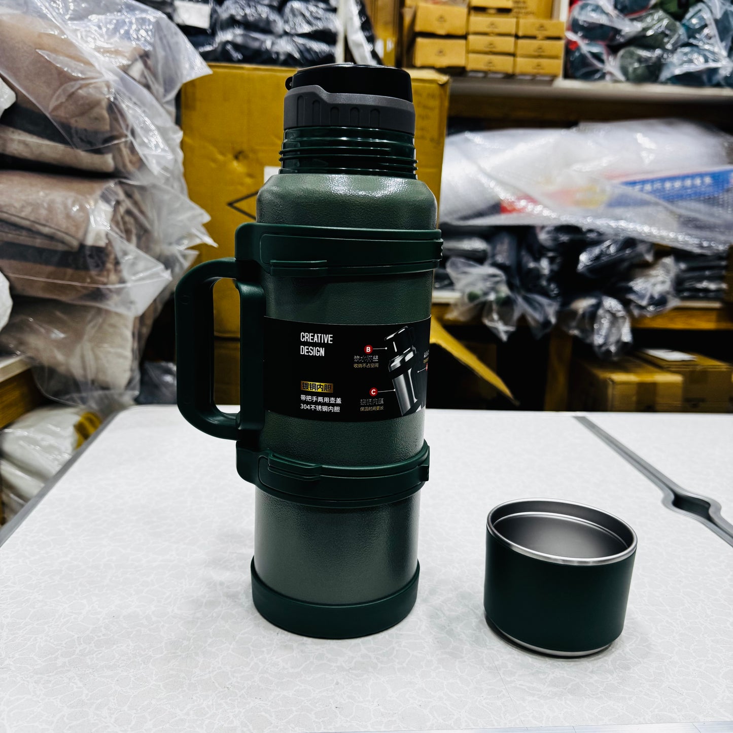 New 2L D.Kadi  Hot & Cool Insulated Thermos