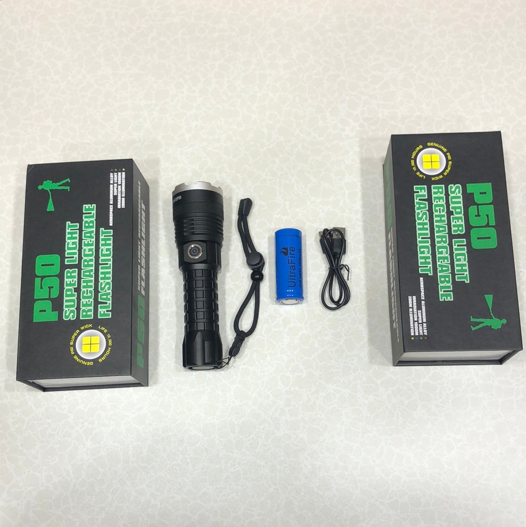 P50 Super Rechargeable Flashlight