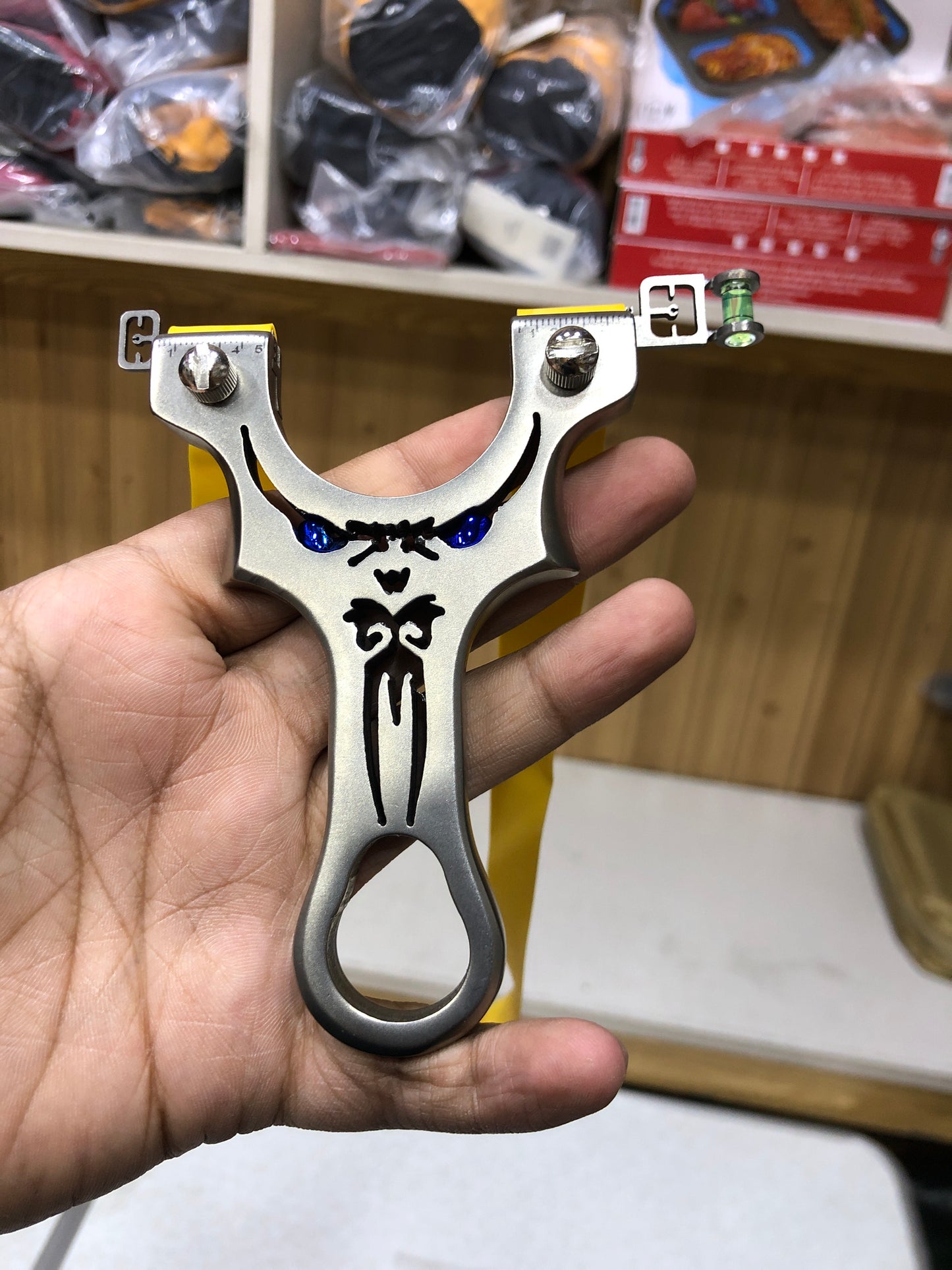 New Devil Eye Stainless Steel Outdoor Hunting Slingshot