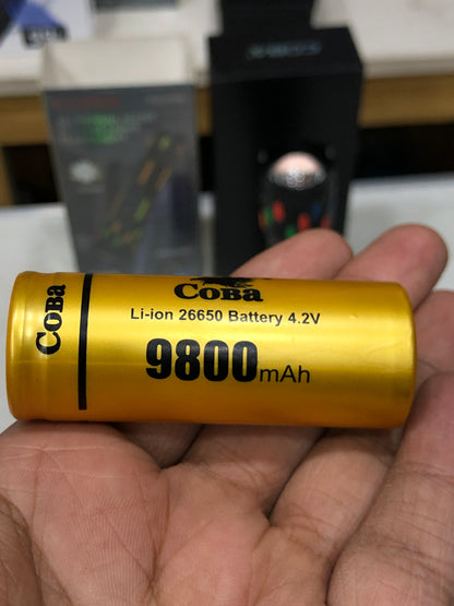 COBA High Power LED Flashlight With Fluorescent Absorbing Film Lumination CB-G706