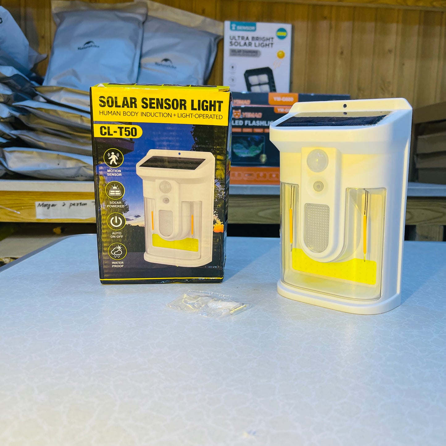 Solar-Powered Wall-Mounted Tungsten Filament Lamp CL-T50