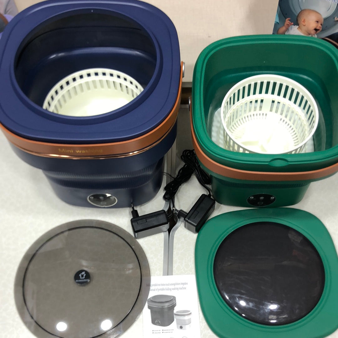 Mini Folding Portable Washing Machines with Centrifuge Dryer