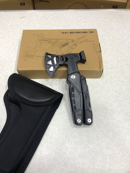 18 in 1 Multifunction Survival Axe Camping Pliers MultiTool