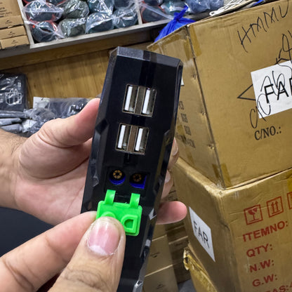 Portable Car Power Jump Starter + Power Banks Emergency Power Tool