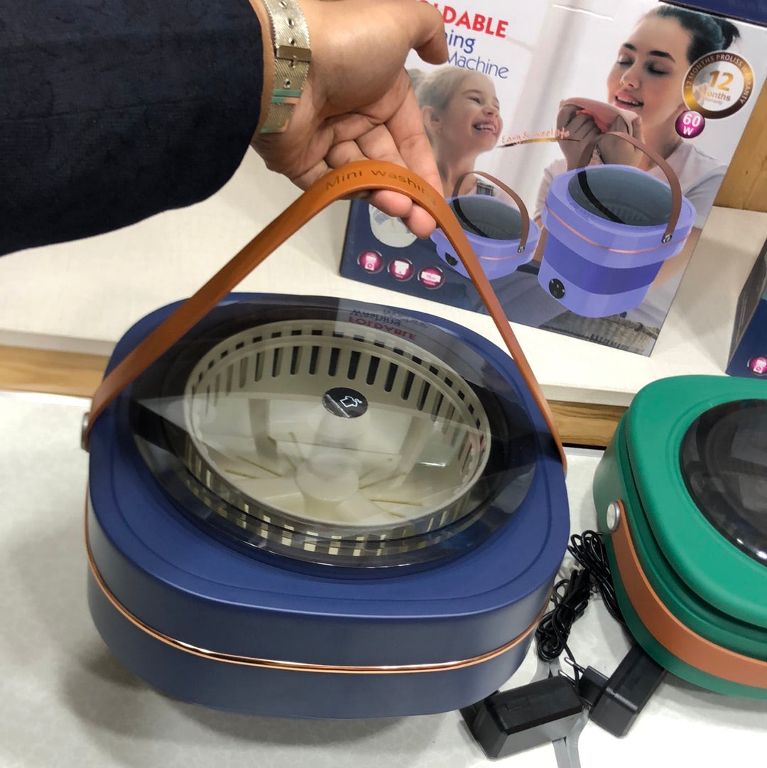 Mini Folding Portable Washing Machines with Centrifuge Dryer