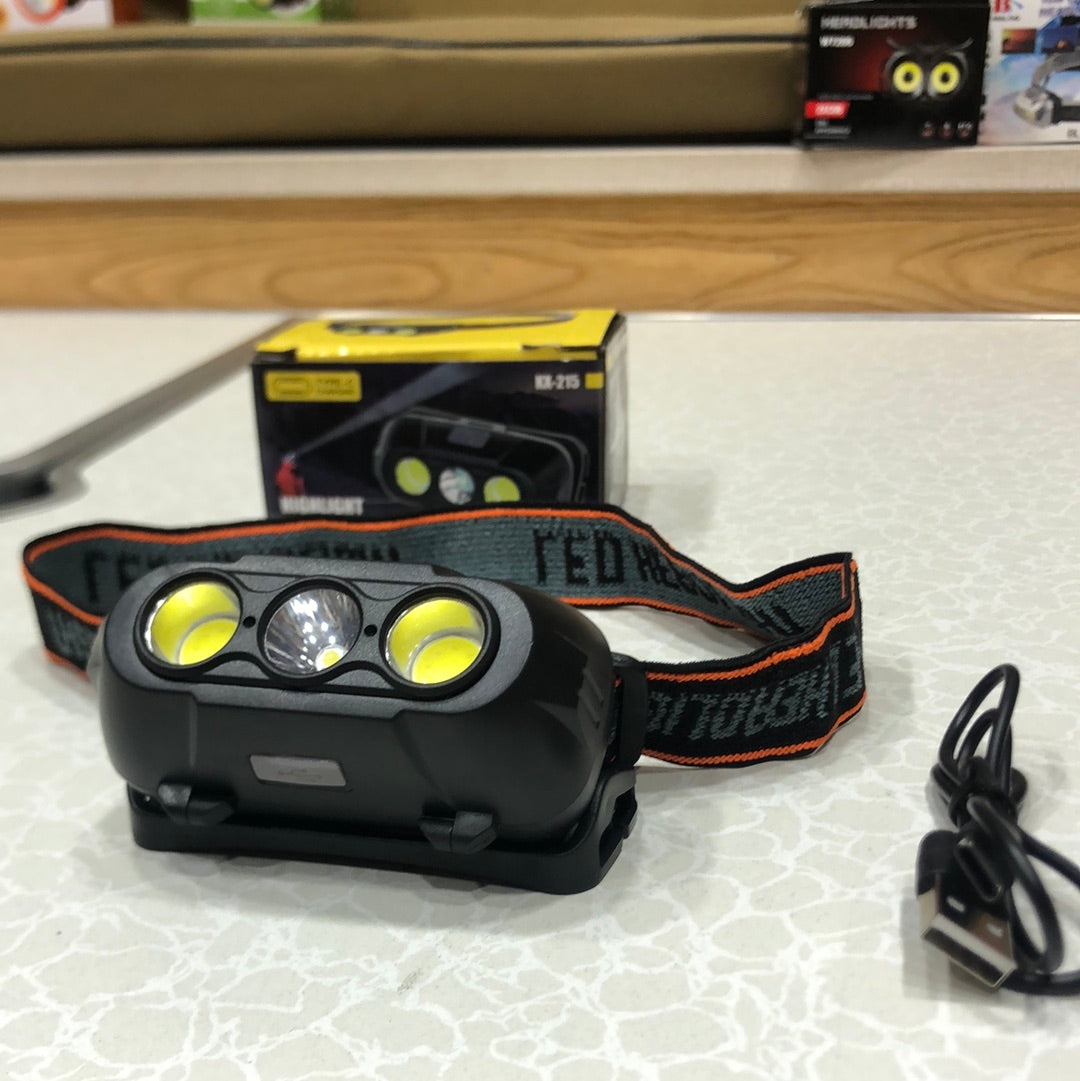 Rechargeable Headlight Headlamp KX-215