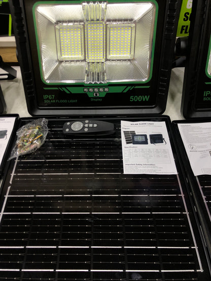 GDSuper 300W/500W/600W Solar Flood Light Remote Control