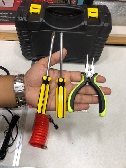 New Car Air Compressor Puncture Tool Kit With Box