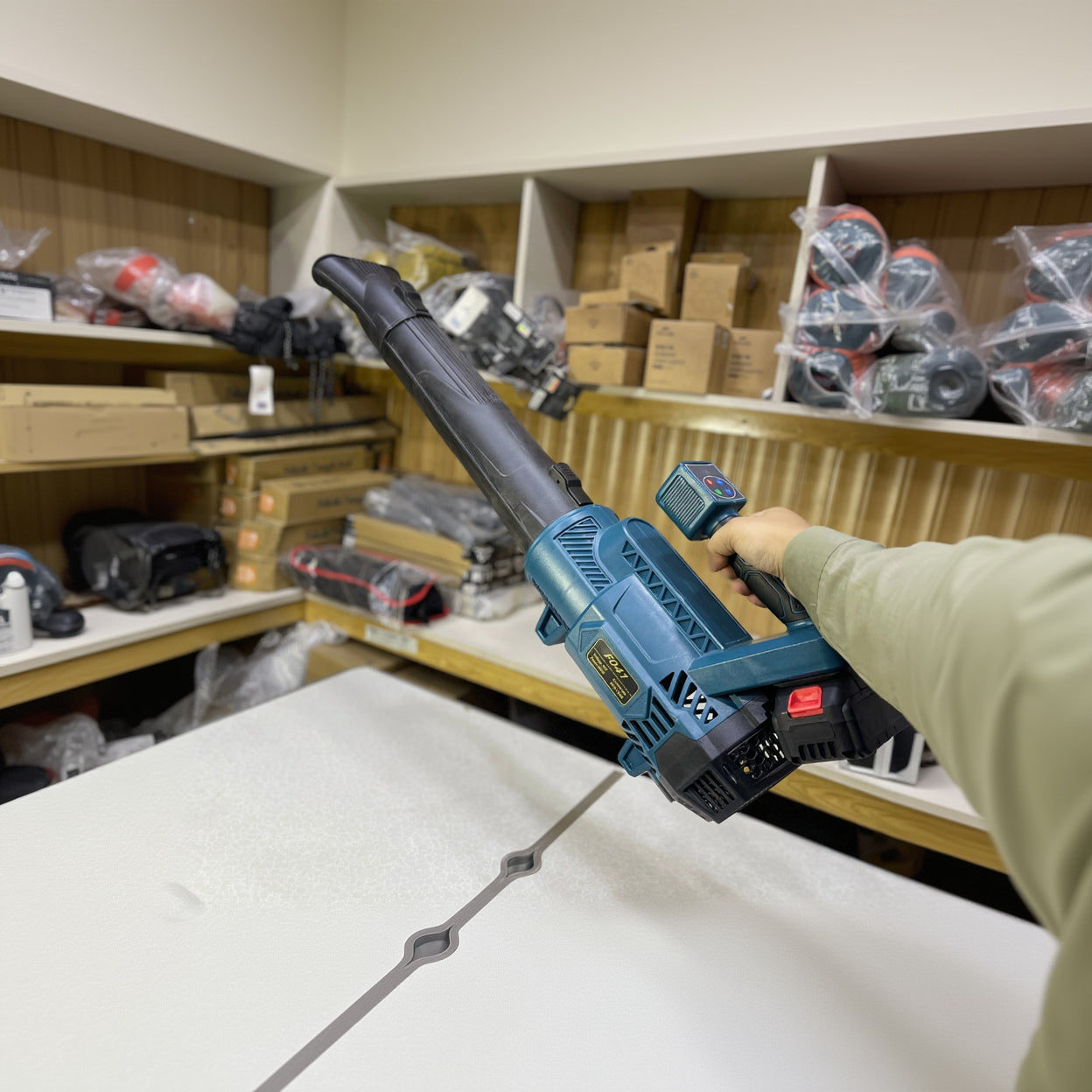 600W Super Strong Wind High Power Cordless Rechargeable Leaf Air Blower