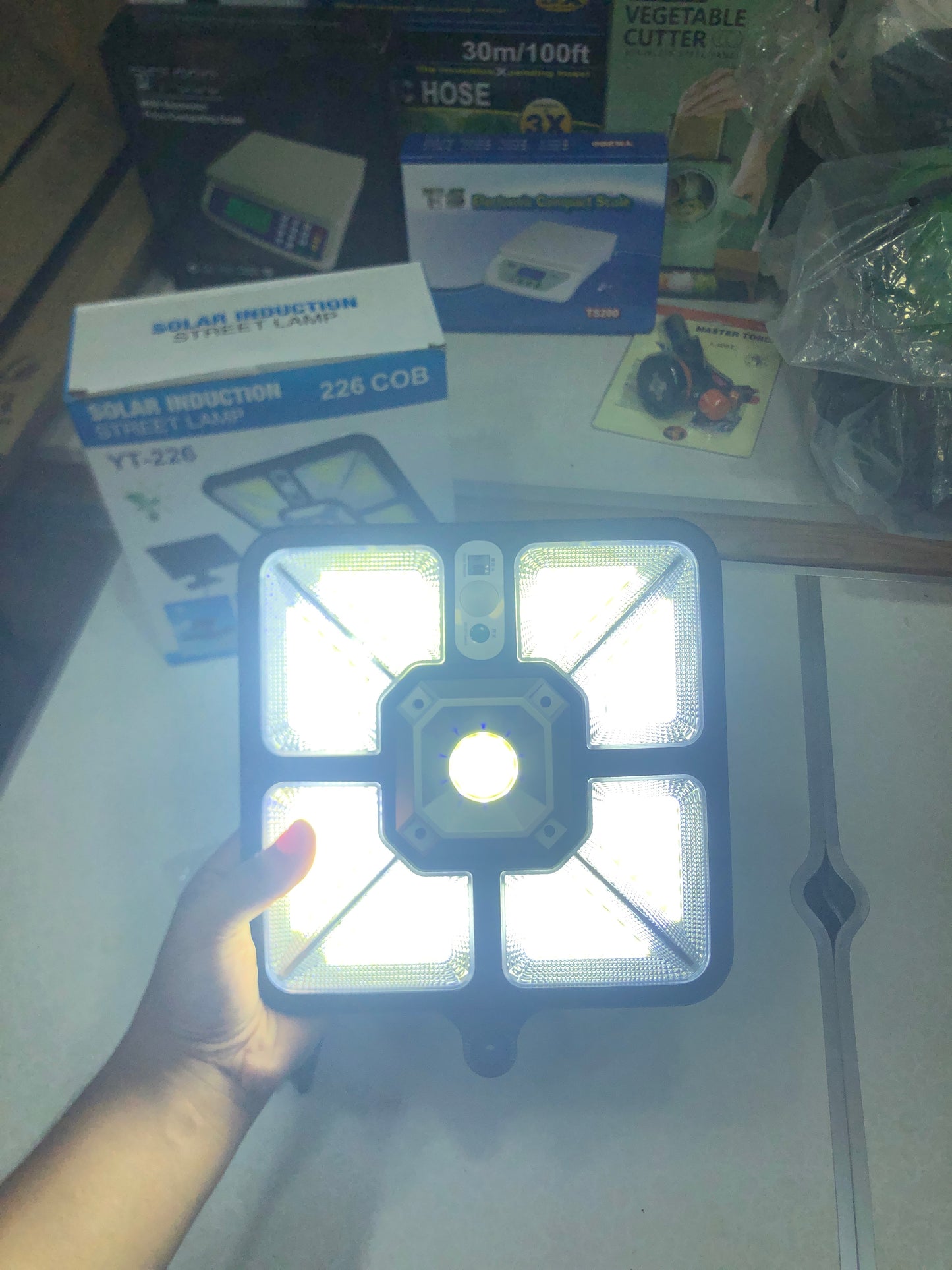 Solar Induction Street Lamp 226 COB YT-226