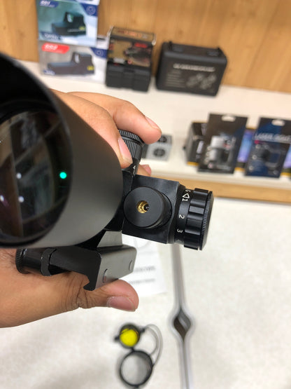 2.5-10x40 Double Illuminated Mil-dot + Red Laser Scope For Hunting