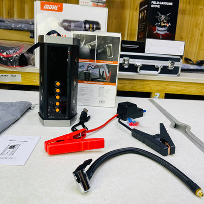 MDHL Multifunctional Car Jump-Starter + Inflator & Power Bank