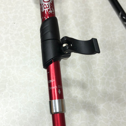 BUBUDA Folding Hiking Stick Portable Ultra Light Anti Shock