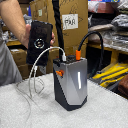 Potable 6 In 1 Jump Starter+Air Compressor & Powerbank GF01