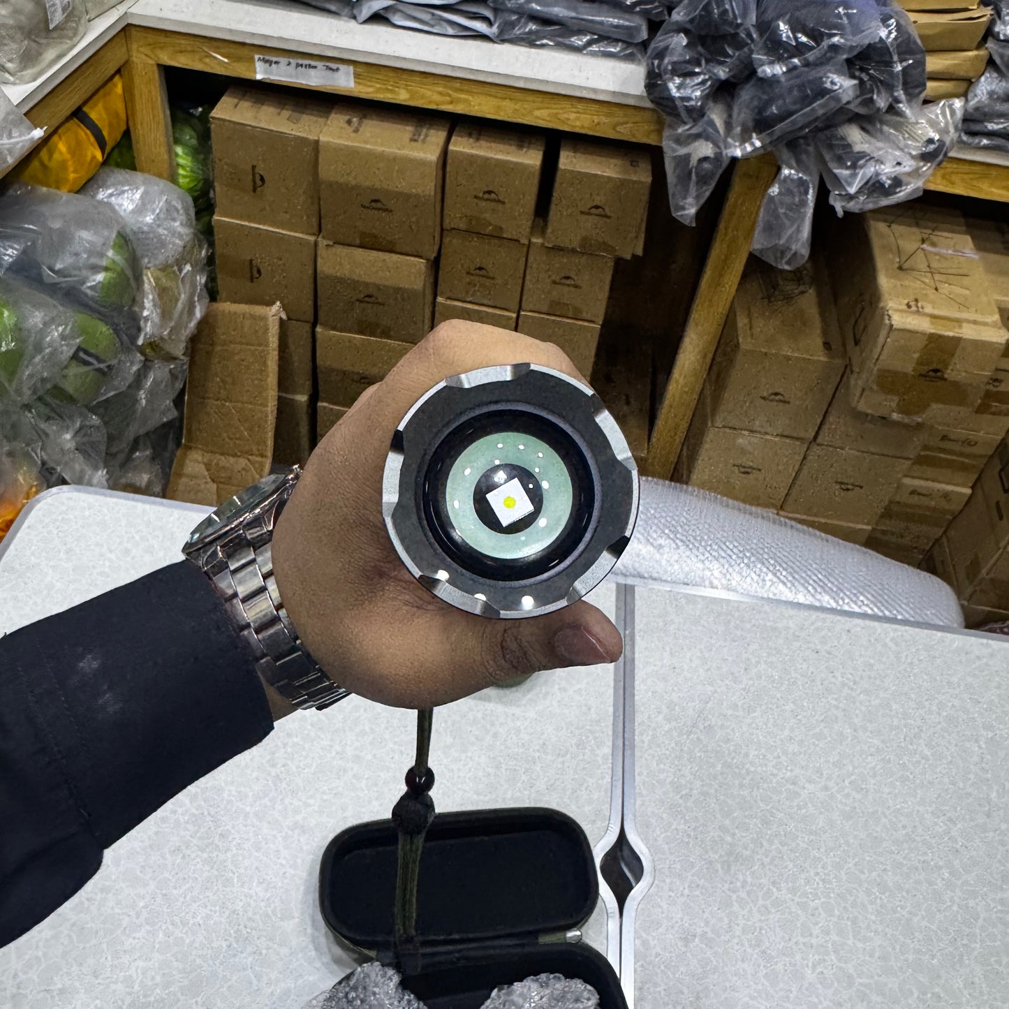 New High Quality Steel Body P90 Light With Glow Design