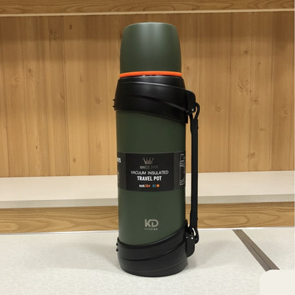 2.5L Travel Thermos Flask Outdoor Stainless Steel Thermos 12 Hours Working