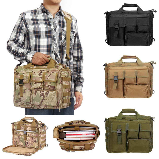 Tactical Shoulder Laptop Bag