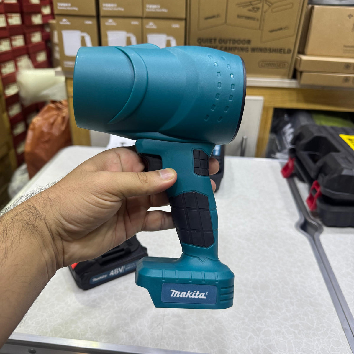 Makita 21V Cordless Air Blower – 1050W Compact Dust Cleaner