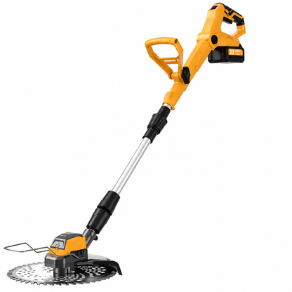 Professional Cordless Brushless 1400W GRASS TRIMMER | Dual Blade | Adjustable Length