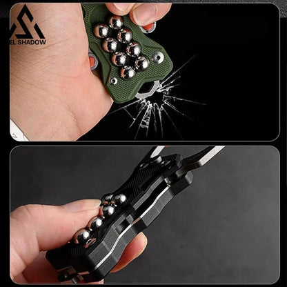 New Multifunctional EDC Hunting Mini Magnetic Slingshot With Ctical Knife