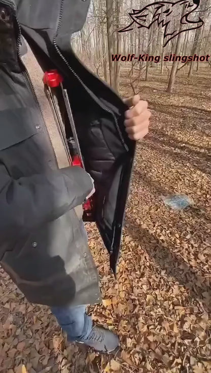 Portable Stretch Outdoor Long-Range Shooting Hunting Slingshot