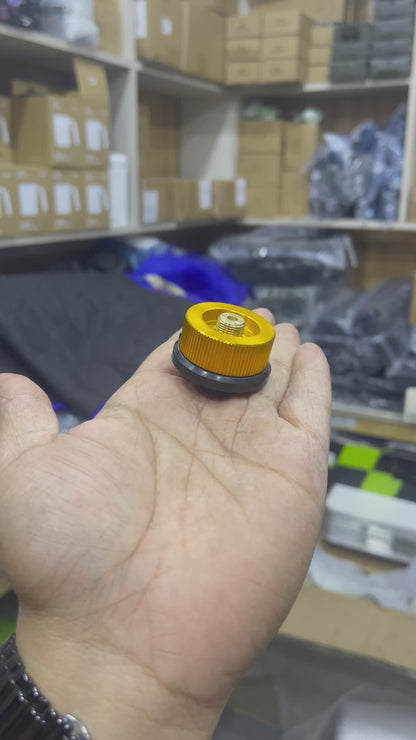 Card Type Gas Bottle Head Adapter (Nozzle Type to Screw Type)