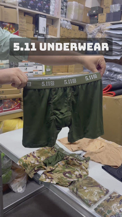 5.11 Tactical Stretchable Premium Mens's Boxers Underwear 1Pc