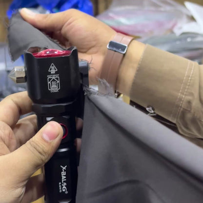 Multi-functional With Safety Hammer Flashlight