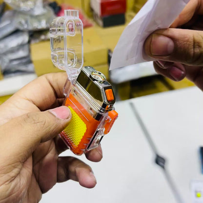 New Transparent Rechargeable COB Lamp + Cigarette Plasma Lighter