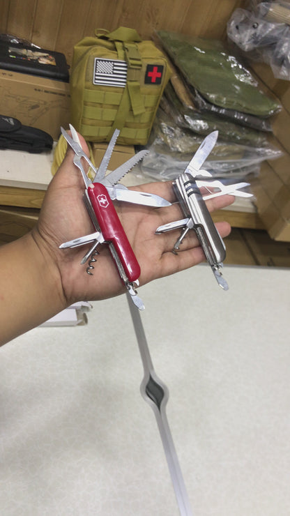 Swiss 11 in 1 Pocket Emergency Multitool
