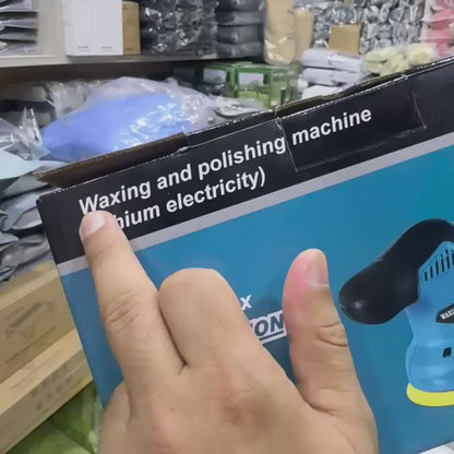 Makita 48V Cordless Waxing & Polishing Machine with Complete Polisher Kit