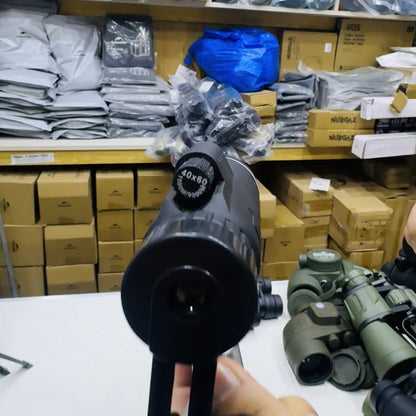 Panda 40X60 HD Mini Powerful Telescopic Monocular With Phone Holder