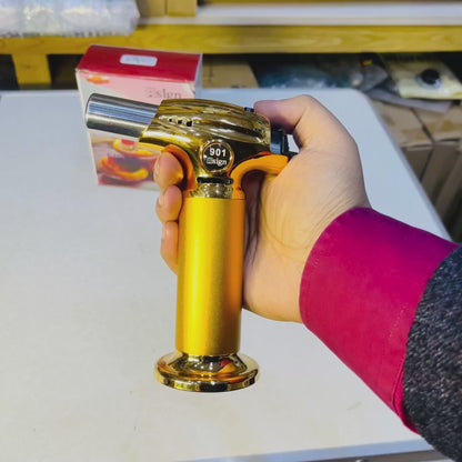 New 1300°c High Flame Premium Refillable Jet Lighter iSign 901
