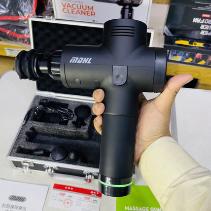 MDHL 6 Head Professional Muscle Massage Gun With Premium Suitcase