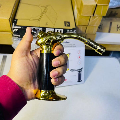 New Flexible Ignition Refillable Jet Flame Cigar Lighter At-702