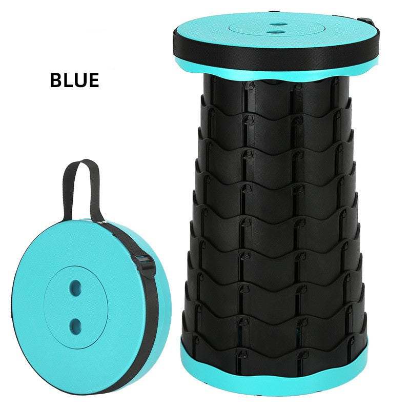 Portable Collapsible Telescopic Stool Foldable Telescopic Stool